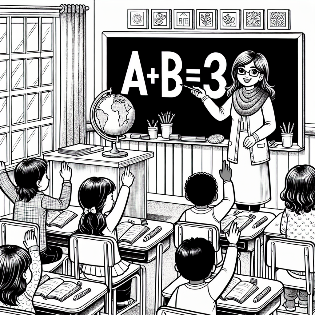 Урок в первом классе