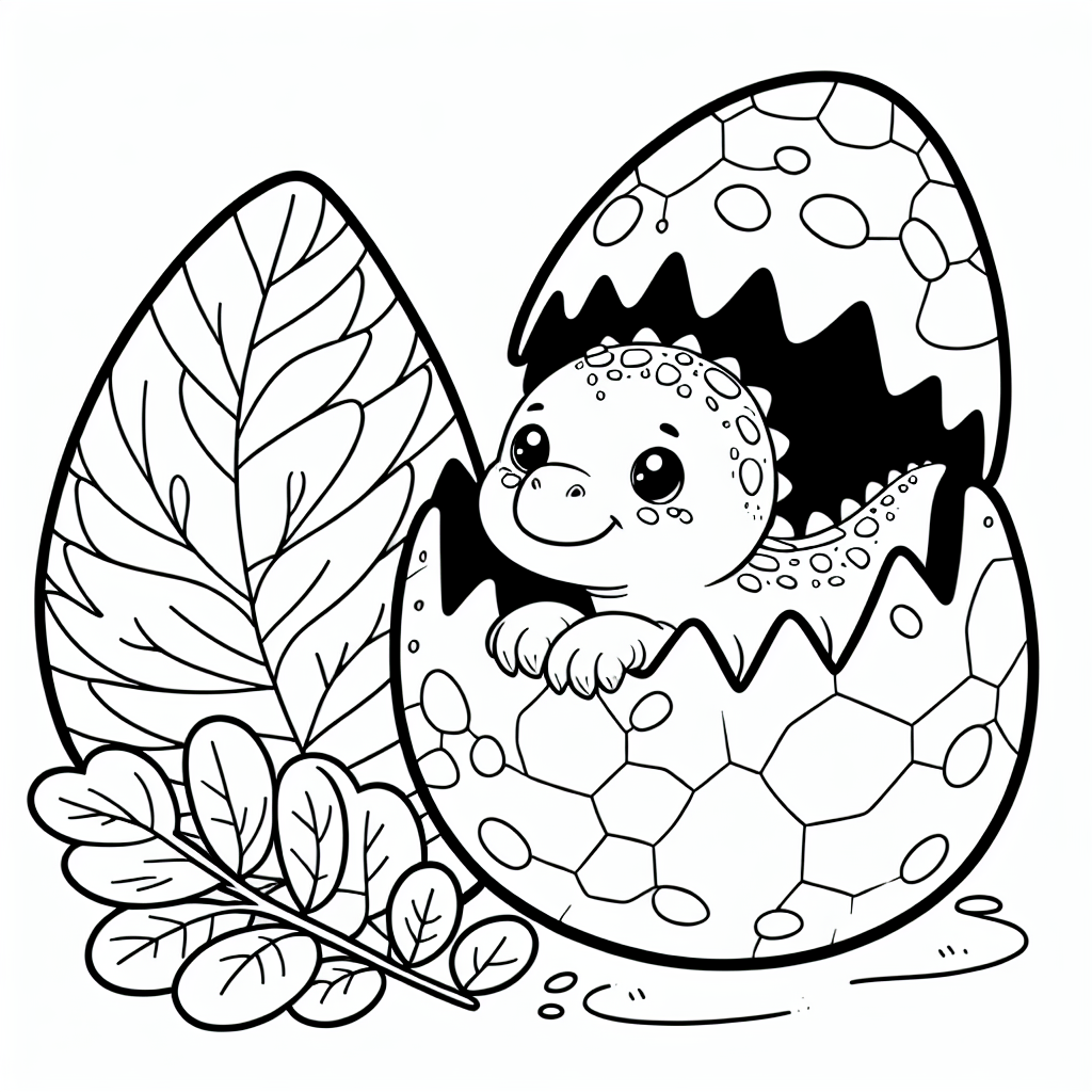 Динозаврик из яйца