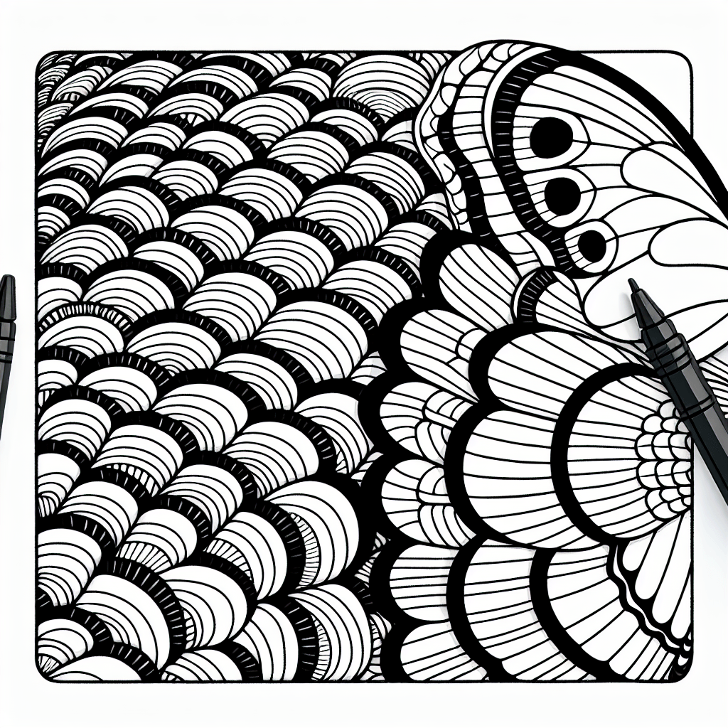 Крылышко бабочки крупно