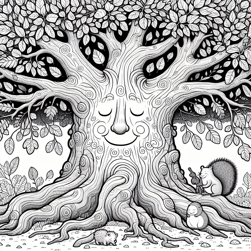 Дух большого дуба